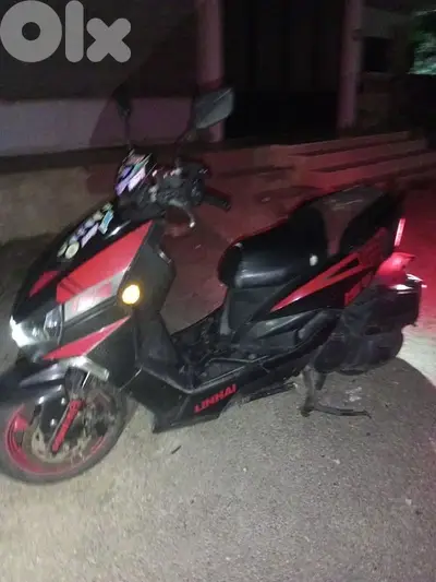 used as new motorcycle (lal kaser)