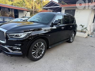 Infiniti Qx 80 model 2018 from rymco Lebanon !!!
