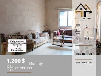 apartments for rent in ras Beirut شقق للايجار في راس بيروت