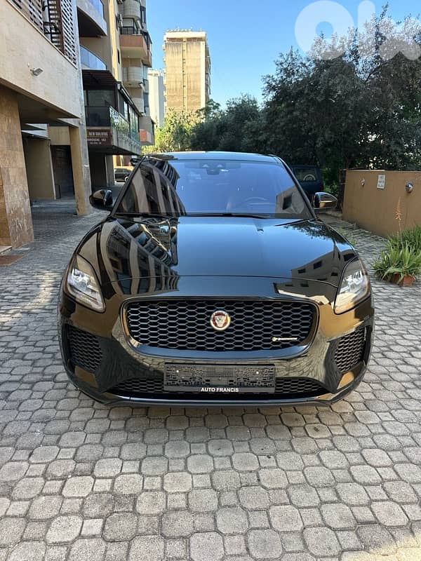 Jaguar E-Pace R-Dynamic First Edition 2018 black on black-clean carfax 0