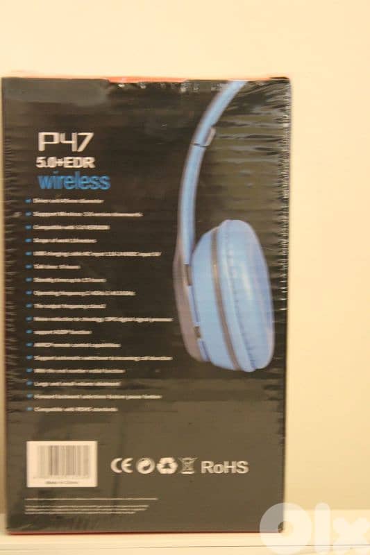 P47 Wireless Bluetooth Headphones - New Sealed 1