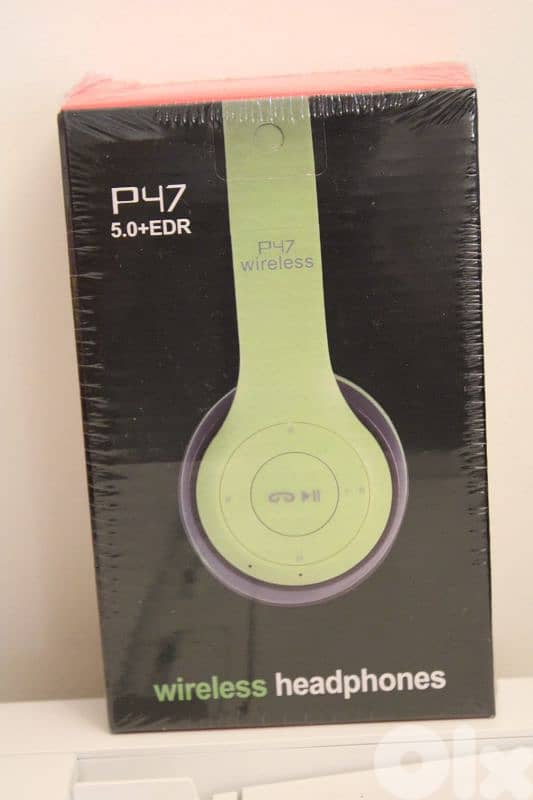 P47 Wireless Bluetooth Headphones - New Sealed 4