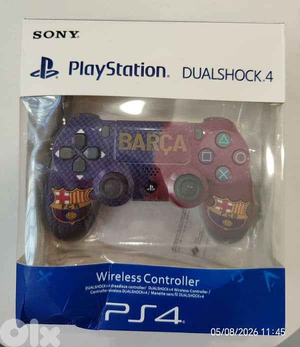 FC Barcelona PS4 Controller 0