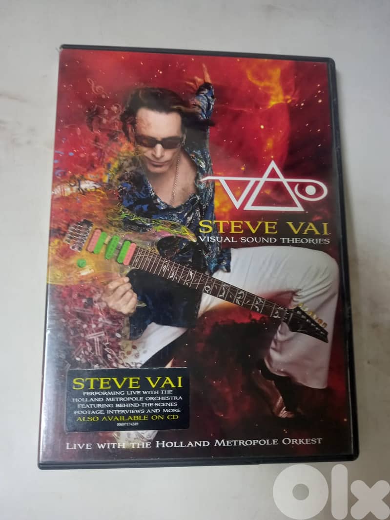 Steve Vai – Visual Sound Theories live DVD 0