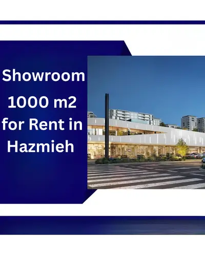 RAO26-4807 Showroom 1000m2 for rent in Hazmieh, $ 6,250 cash RAO26-4807 Showroom 1000m2 for rent in Hazmieh, $ 6,250 cash