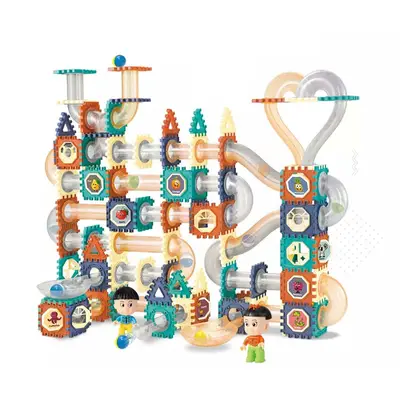 Slide Park Marble Run Race Track–Building Toy 260 Pcs-مسار سباق الرخام