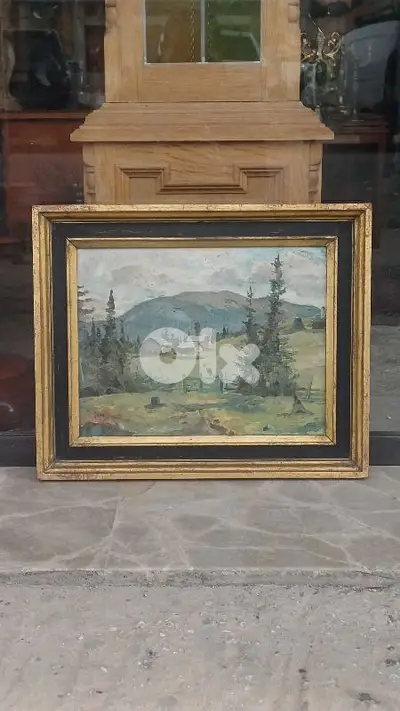 لوحة رسم زيتي اوروبية