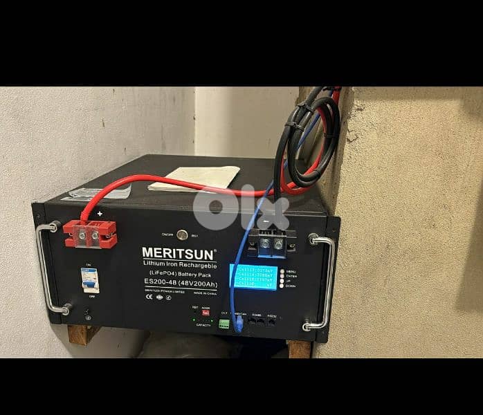 48 V 200A Rack type Meritson battery 0