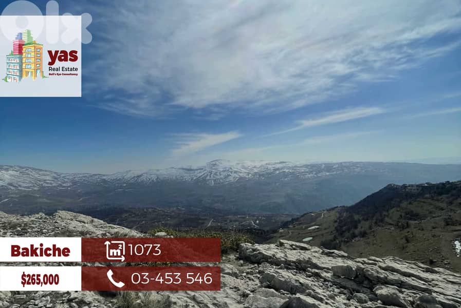 Bakiche 1073m2 | Land | 25/50 | Perfect Investment | PA | 0