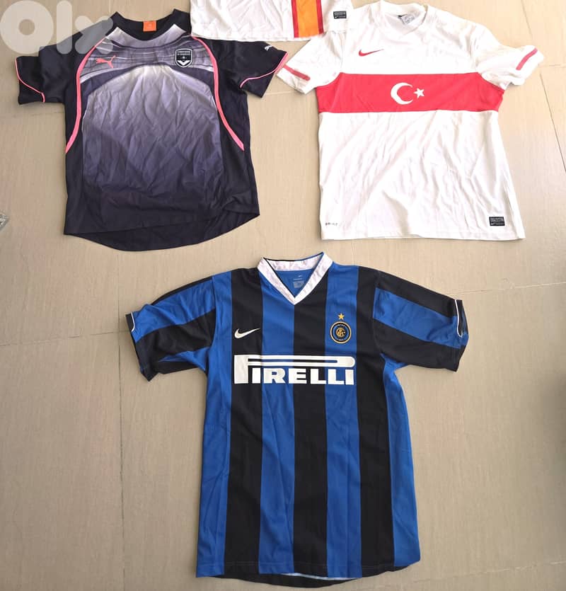 Inter Milan  & Galatasaray Football Shirts 0