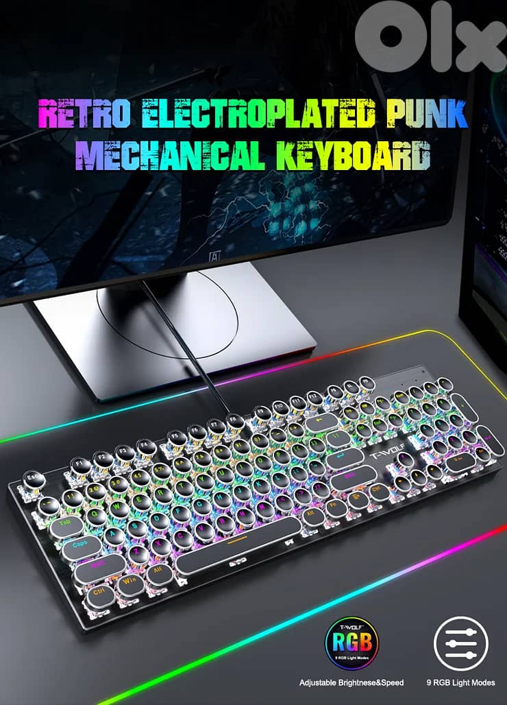 T-WOLF Mechanical Keyboard - T75 0