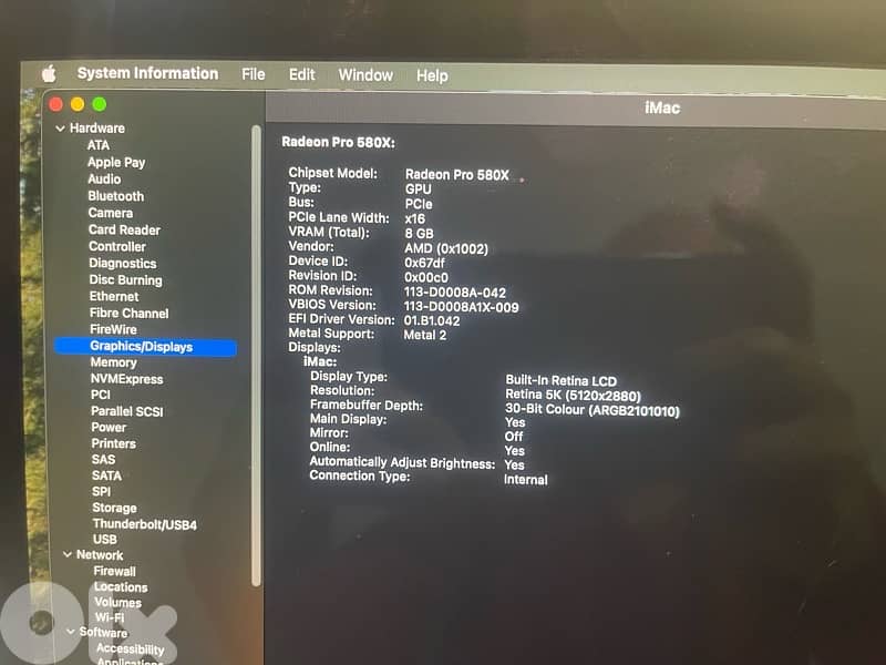 Apple iMac 27” Retina 5K (2019) – Core i9 / 64GB RAM / Radeon Pro 580X 6