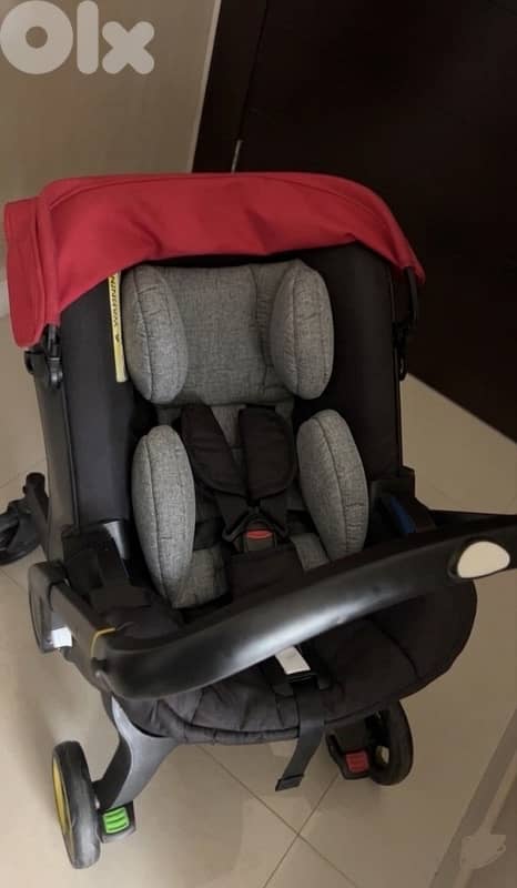 2 in 1 car seat and baby stroller 1