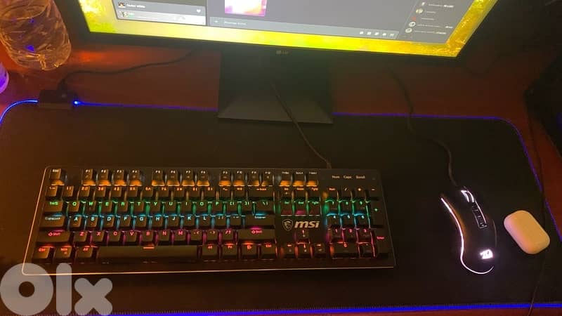 MSI Keyboard + RedDragon mouse combo 0