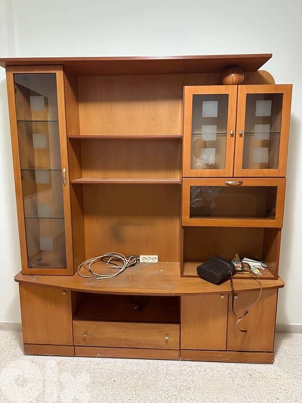 Used Wooden TV Unit 0