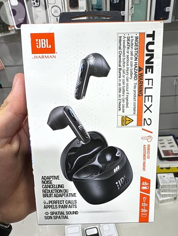 Jbl tune flex 2 black 0