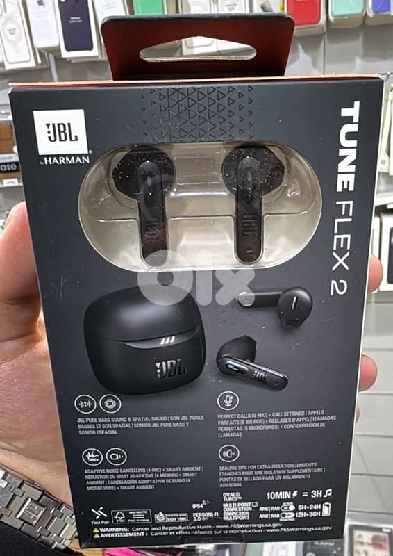 Jbl tune flex 2 black 1