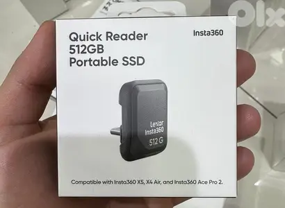 Insta360 Quick Reader 512gb Portable Ssd