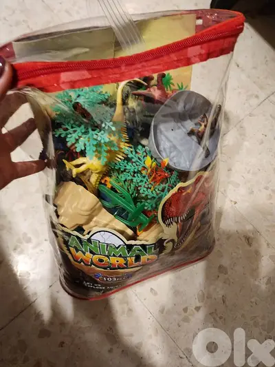 dinosaurs in the wilderness