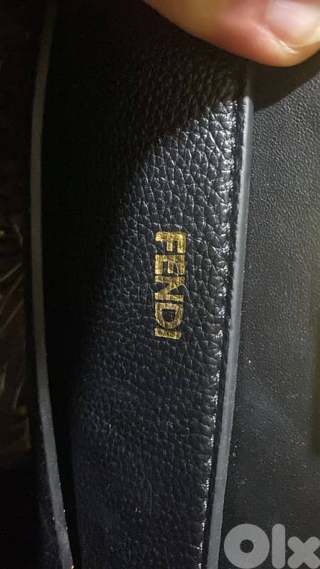 ‏NEW-MIRROR IDENTICAL GENUINE LEATHER FENDI 6