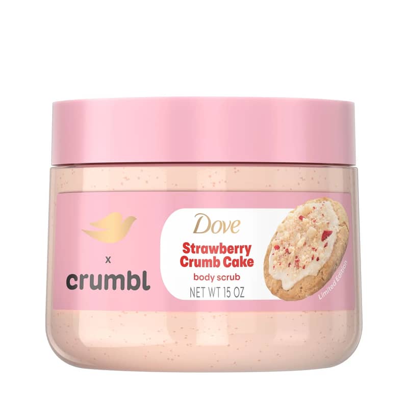 Dove Moisturizing Strawberry Crumb Cake 425 g - Body Scrub 0
