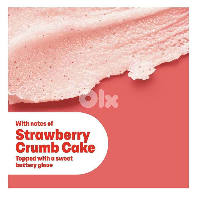 Dove Moisturizing Strawberry Crumb Cake 425 g - Body Scrub 2