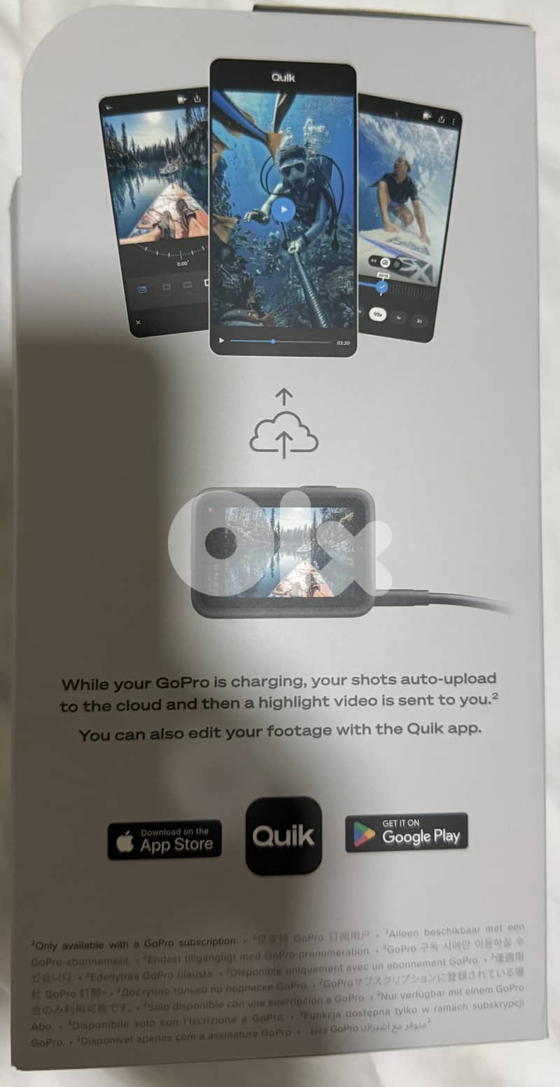 Go pro hero 13 black, unwanted gift 2