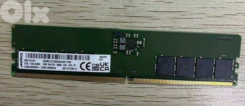 Kingston desktop Ram 0