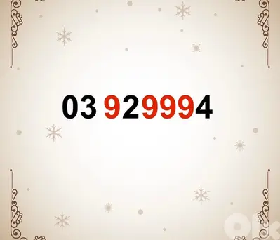 special rare 03 number for sale