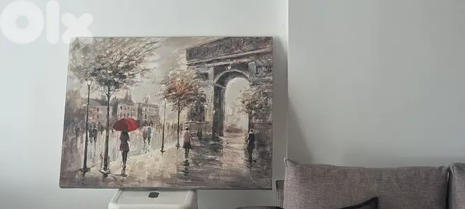 Large Paris Canvas Wall Art – 60x80