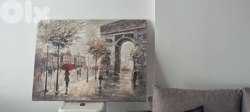 Large Paris Canvas Wall Art – 60x80 0
