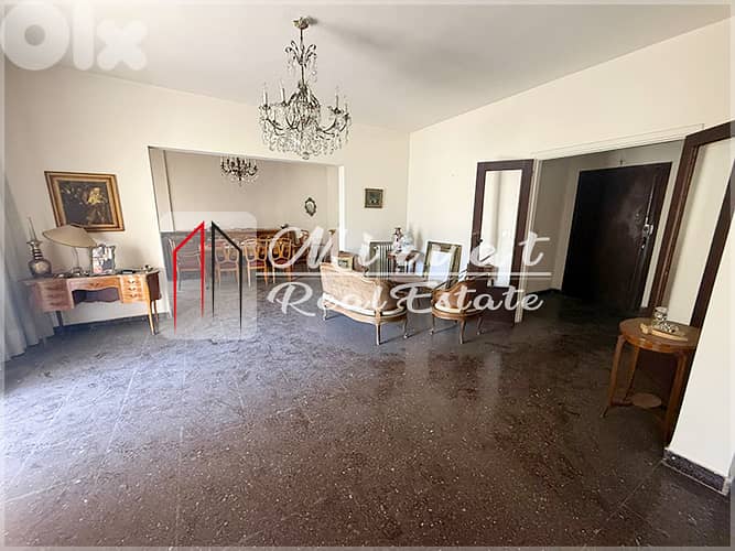 4 Bedrooms Apartment in AchrafiehlWith a Large Balcony 0
