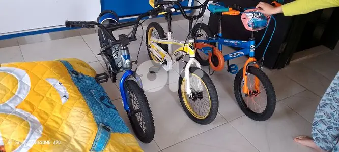 3 Bicycles for sale