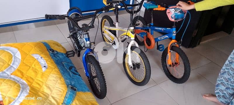 3 Bicycles for sale 0