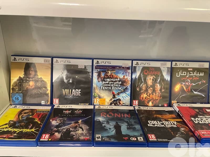 Used Ps4 and Ps5 games 6