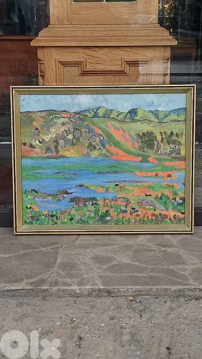 لوحة رسم زيتي اوروبية
