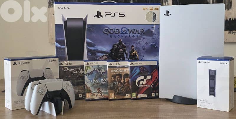 PS5 Disc Edition Bundle – Like New 0