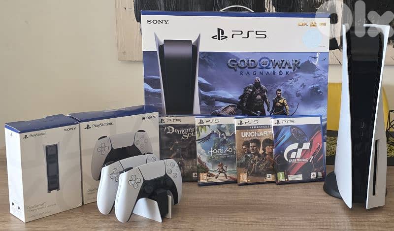 PS5 Disc Edition Bundle – Like New 1