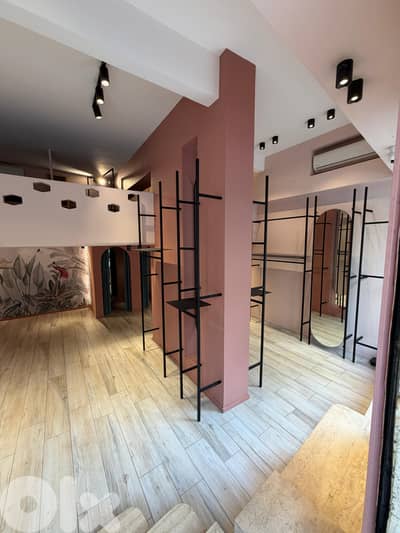 Shop for Rent in Achrafieh – 110m² Retail Space on Abdel Wahab Street