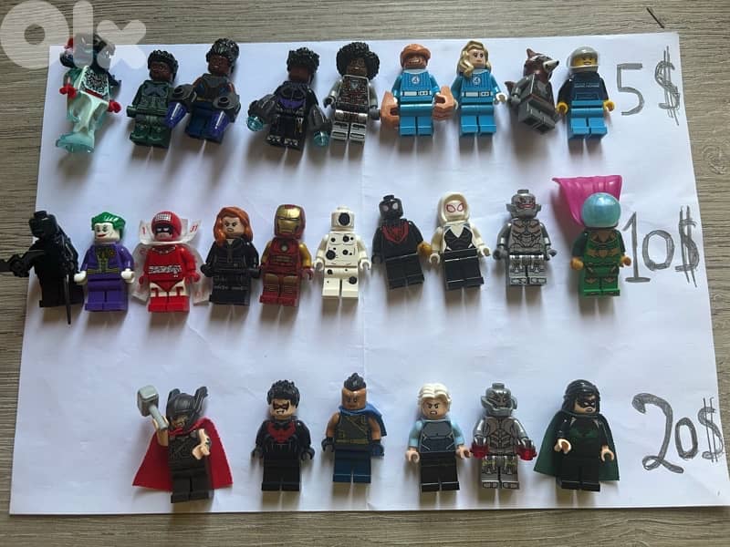 Lego minifigures 0
