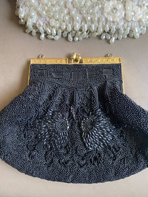 Four vintage hand bags (purse) Italians. 1960 s 1970 s excellent 3