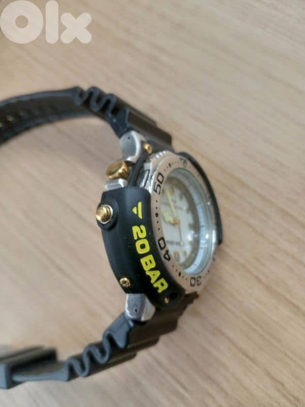 RARE SEIKO ALBA AQUA GEAR v671-6060 DIVER 5