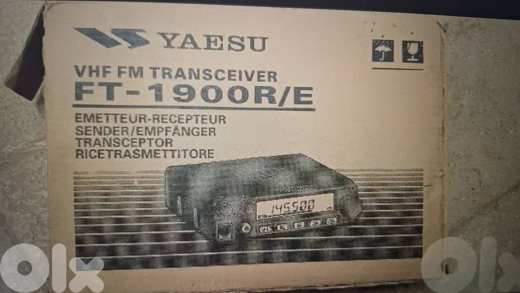 yaesu for taxi , barely used 1