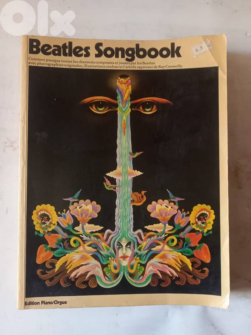Beatles Songbook for Piano/Organ, featuring an article by Ray Connolly 0