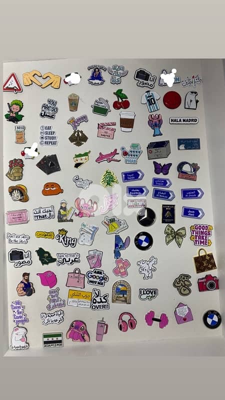 metal stickers 0