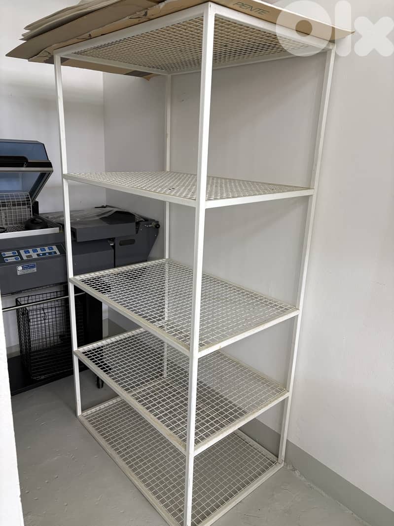 Steel shelves for sale 1