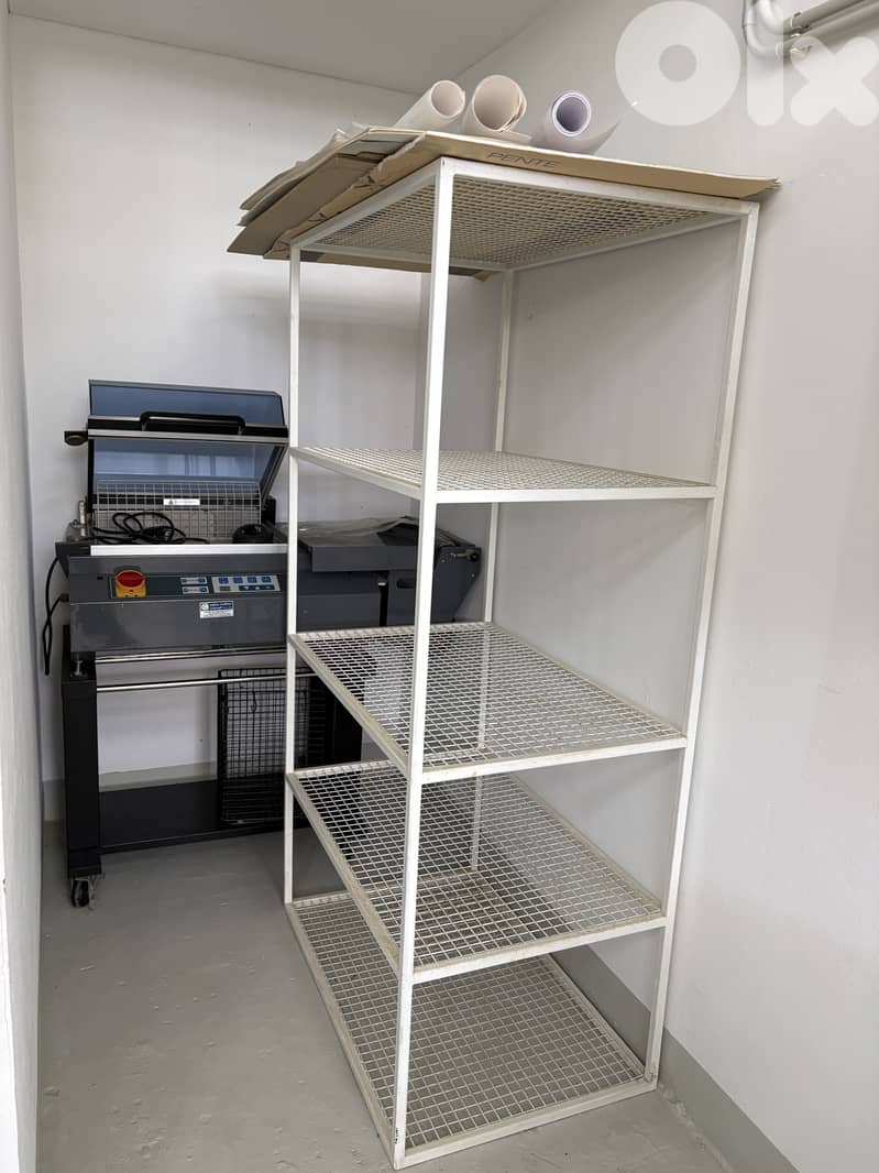 Steel shelves for sale 2