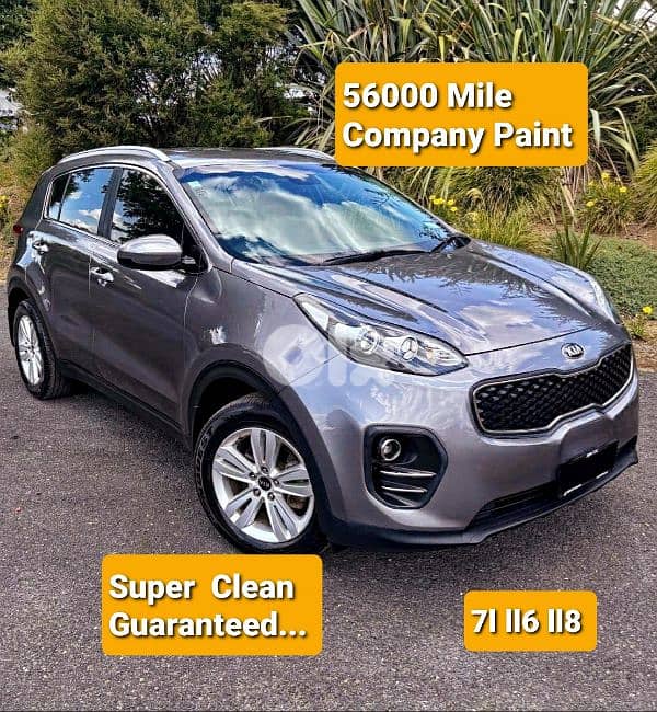 Kia Sportage 2018 AWD 55000 mile Super clean 0