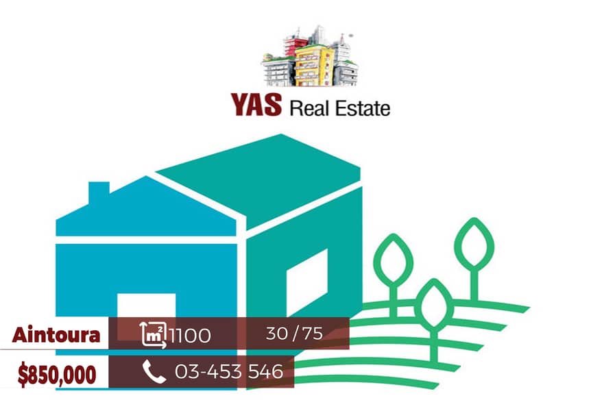 Aintoura 1100m2 | Rare Investment | Mountain View | 30 / 75 | WA | 0