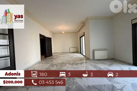 Adonis 180m2 | Well Maintained | Calm street | EH/JA |